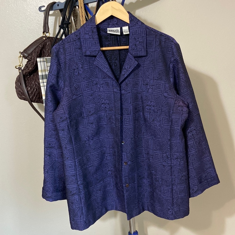 64. Chicos Blazer- ptp: 21.5” l: 28”